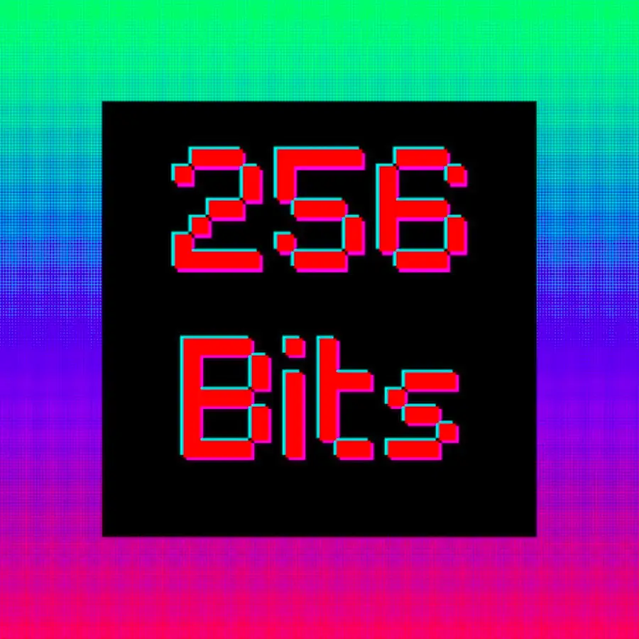256 Bits Logo